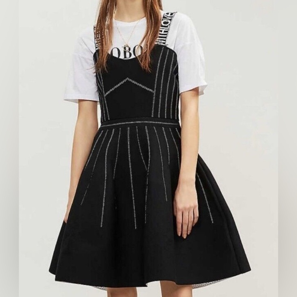 Maje Black Mini Dress